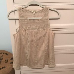 Anthropologie sleeveless blouse